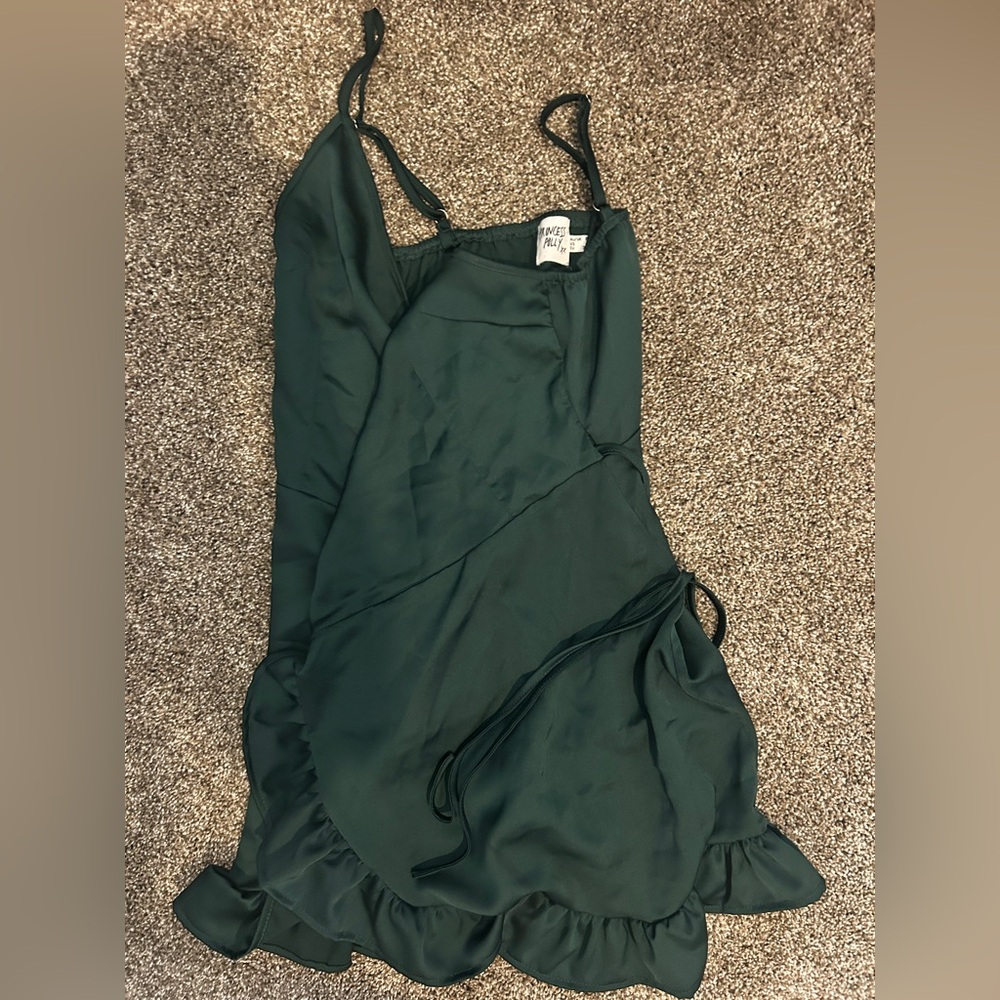 Princess Polly Forest Green Dress